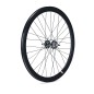 ROUE ARRIÈRE GURPIL PISTE FIXED 42 mm NOIRE MOYEU NOIR - 501636 - 8420015016360