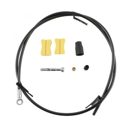 DURITE SHIMANO POUR FREIN A DISQUE SHIMANO 1000MM AVEC EMBOUT BH90 NOIR - GAINE HYDRAULIQUE BR-M985, BR-M785, BR-M675, BR-M666