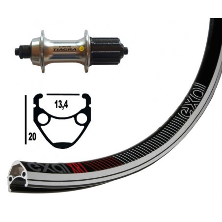 R.ARR.700C WINORA EXAL XR-1 32 TR.SH.TIAGRA BLO.RA.130 ARG - 2148511800 - 4032191612478