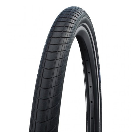 PNEU SCHWALBE BIG APPLE 28x2.00 K-GUARD RIGIDE NOIR C/RÉFL - 11100429.01 - 4026495673976