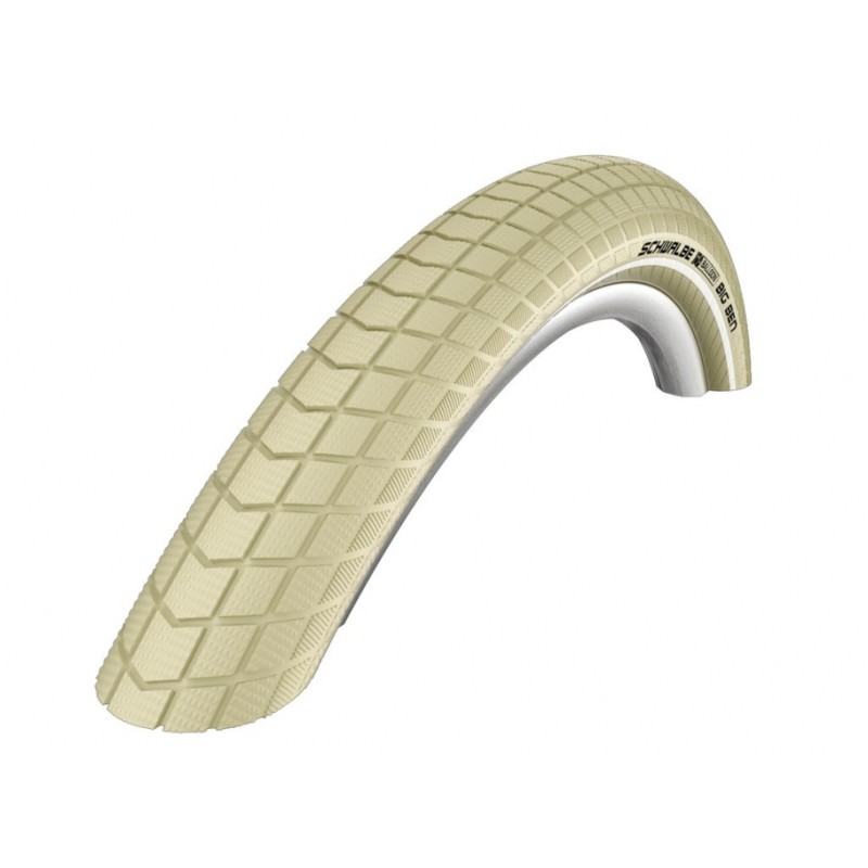 PNEU SCHWALBE BIG BEN 28x2.00 K-GUARD CRÈME RÉFLÉCHISSANT - 11100569 - 4026495666718