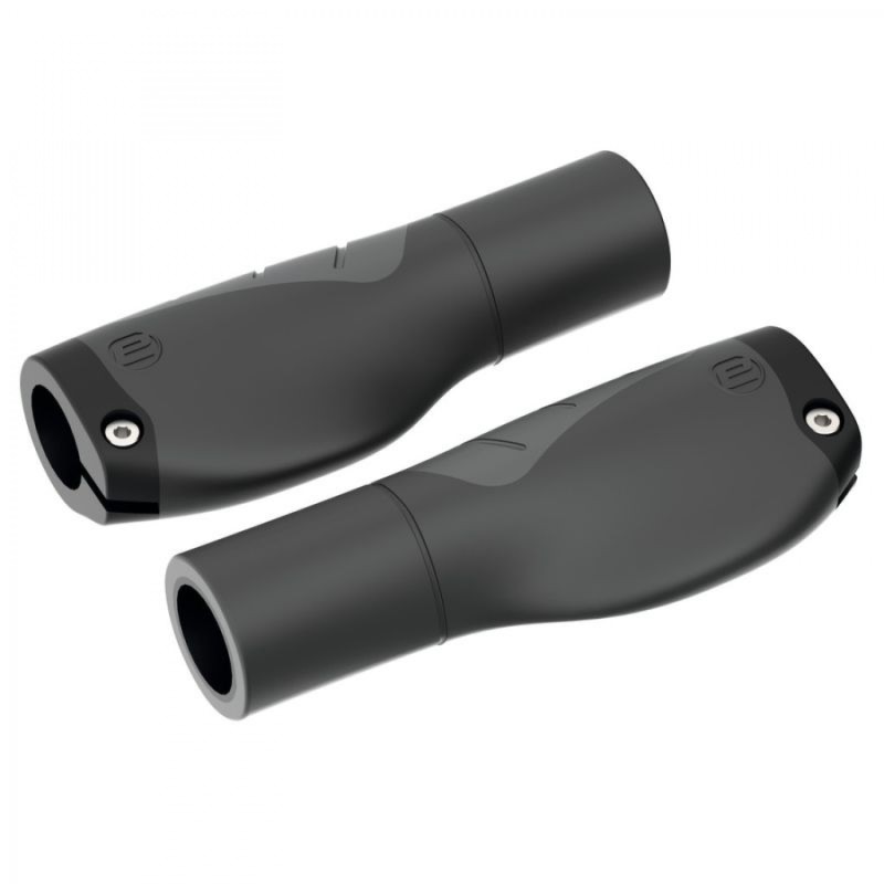 JEU POIGNÉES ERGOTEC AERO 2 VTT 135mm DIAM.22mmKRATON NR/GR - 61685001 - 4016538105618