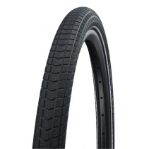 Pneu vtt urbain - vae 24 x 2.15 Schwalbe big ben plus addix noir tr (55-507) renfort green-guard homologue vae e50