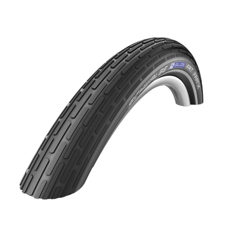 PNEU SCHWALBE FAT FRANK 26x2.35 K-GUARD F3:F36RIGIDE NOIR RÉ - 11100181.01 - 4026495673419