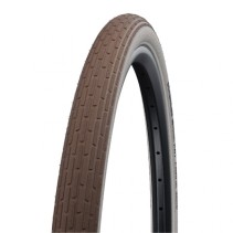 Pneu vtt urbain 26 x 2.35 Schwalbe fat frank marron tr (60-559) renfort k-guard (twin skin)