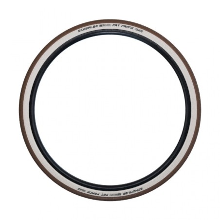 Pneu vtt urbain 26 x 2.35 Schwalbe fat frank marron tr (60-559) renfort k-guard (twin skin)