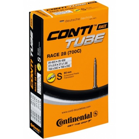 CHAMBRE A AIR CONTINENTAL RACE 26 S42 TAILLE 20/25-559/571