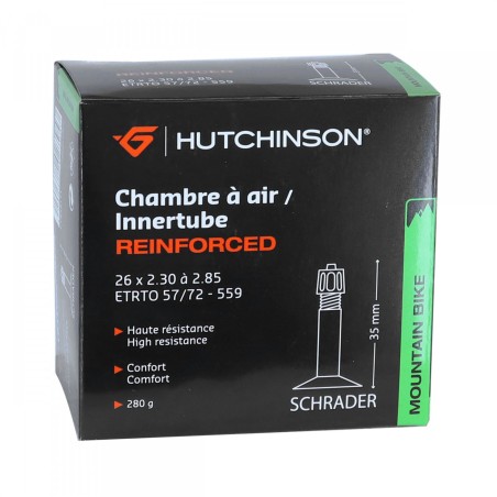 CHAMBRE A AIR HUTCHINSON VTT  26X2.30/2.85 VALVE SCHARDER 35MM