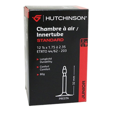 CHAMBRE A AIR HUTCHINSON VELO 12 1/2 x 1.75 VALVE PRESTA 32MM