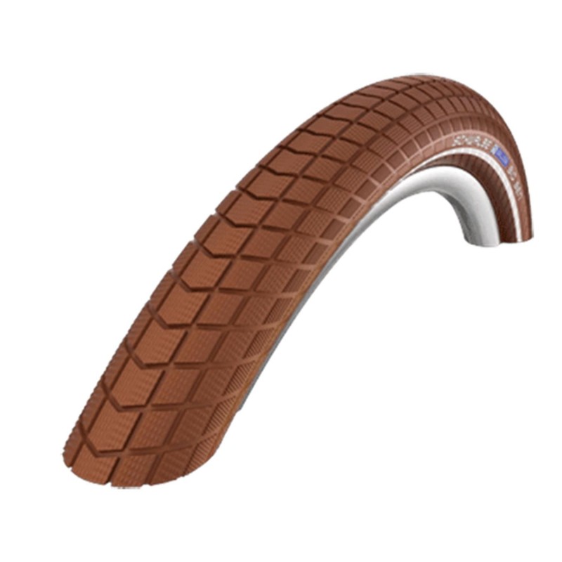 Pneu vtt/urbain 26x2.15 Schwalbe big ben marron tr (55-559)
