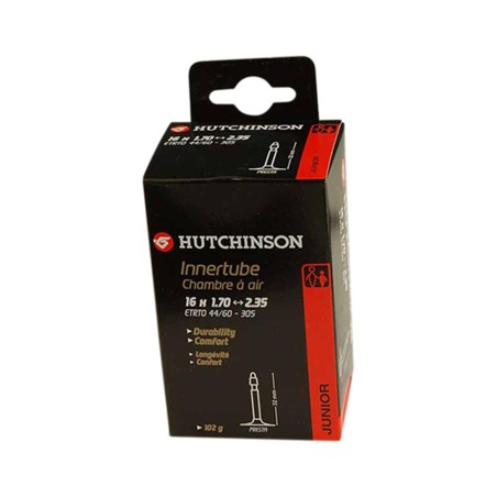 CHAMBRE A AIR HUTCHINSON VELO 16X1.70/2.35 VALVE PRESTA 32MM