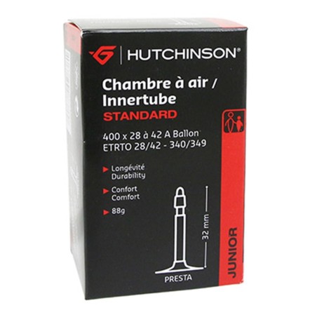 CHAMBRE A AIR HUTCHINSON VELO 400x28-42A VALVE PRESTA 32MM