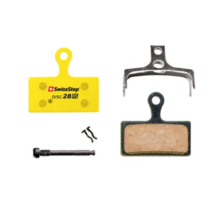 Plaquette de frein vtt pour Shimano xtr m9000-xt m8000-m785-m675-fsa k-force (swissstop organic - disc 28rs)