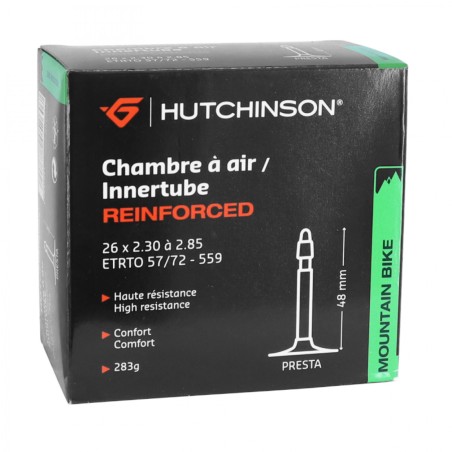 CHAMBRE A AIR HUTCHINSON VELO 26x2.30/2.85  VALVE PRESTA 48MM
