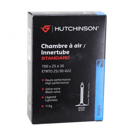 CHAMBRE A AIR HUTCHINSON VELO 700x25-30 VALVE PRESTA 80MM