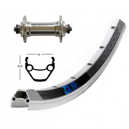 R.AVANT 26x1.75 WINORA EXAL ZX 19 36 TR.BLO.RA.100 mm ARG.MA - 2149958100 - 4032191723648