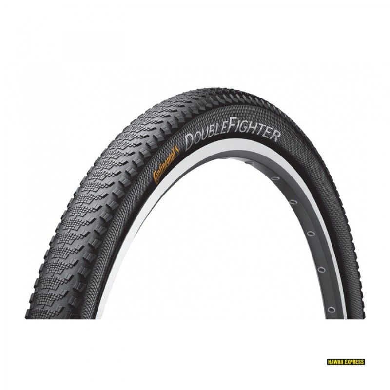 PNEU CONTINENTAL DOUBLE FIGHTER III 24x1.75 RIGIDE NOIR - 1012840000 - 4019238732405
