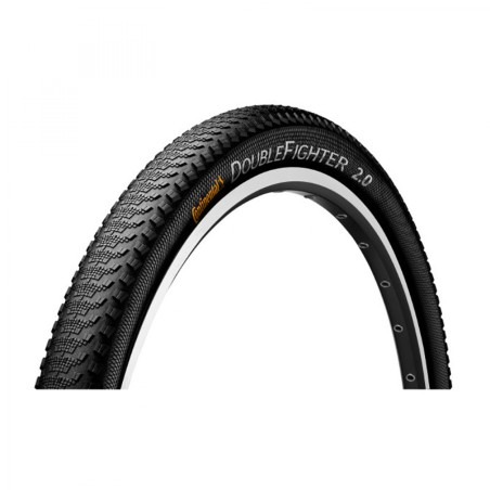 PNEU CONTINENTAL DOUBLE FIGHTER III 26x1.90 RIGIDE NOIR - 1012860000 - 4019238732382