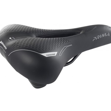 SELLE SELLE BASSANO PRIMA TREKKING UNI AIR 260x183 mm NOIRE