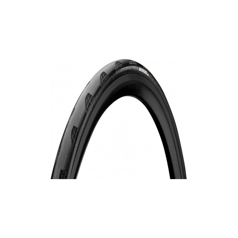 Pneu route 700 x 25 Continental grand prix 5000 noir ts (25-622)