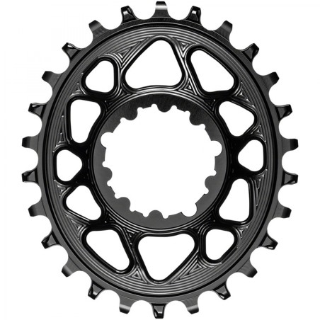PLATEAU ABS.BLACK OV.26D DM 6 mm OFFSET SRAM 1x10-12V ALU NR - SROV26BK - 5110846000302