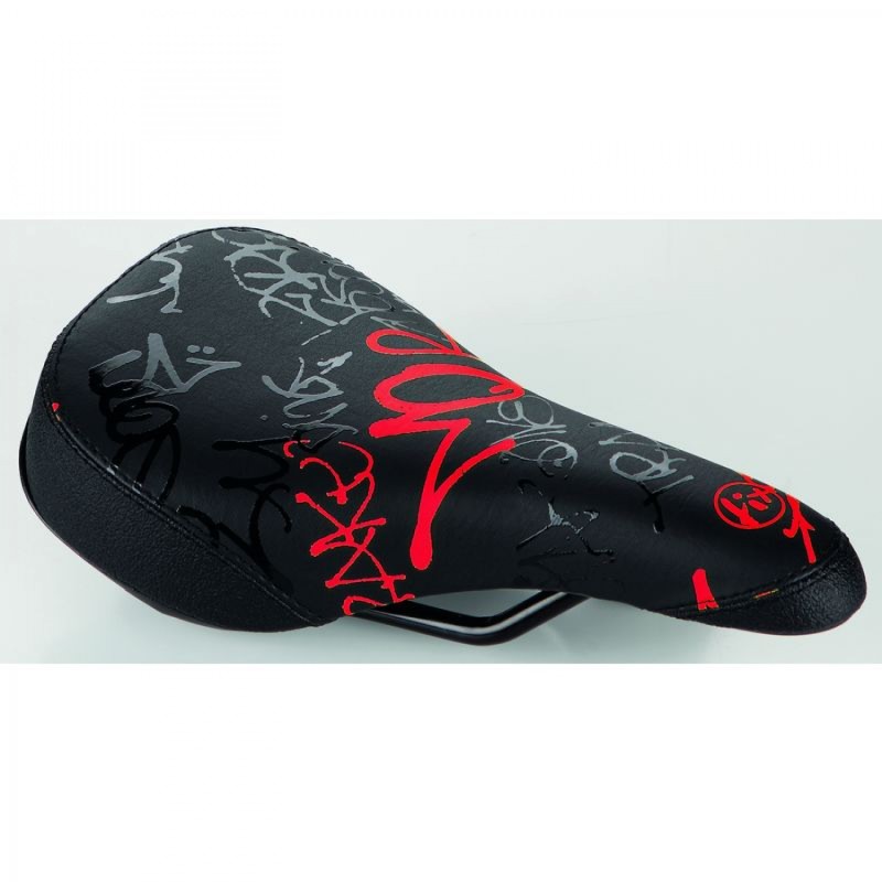 SELLE GES ENFANT BMX FIX NOIRE/ROUGE - A260S30 - 8435274942541