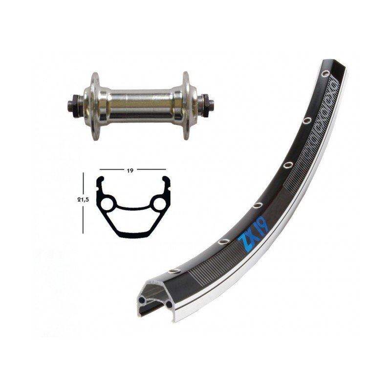 ROUE AVA.26x1.75 WINORA EXAL ZX 19 36 TR.BLO.RA.PL.100 NR/AR - 2149959300 - 4032191723662