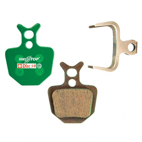 JEU DE PLAQUETTES ORGANIQUES SWISSSTOP DISC 18 - P000730018 - 7640121220531