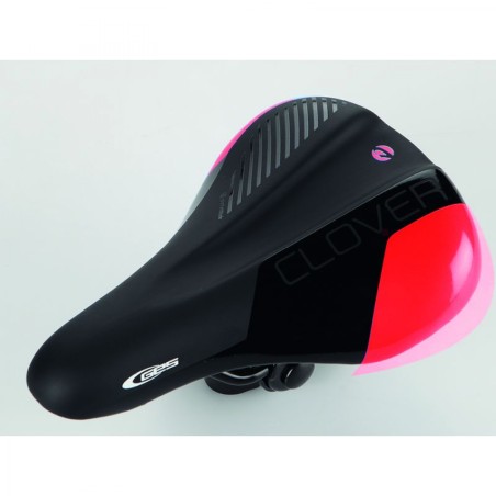 SELLE GES ENFANT CLOVER NOIRE/ROUGE - A323N30 - 8435274942602