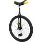 MONOCYCLE QU-AX LUXUS 507 mm 24   NOIR/JAUNE - 1003 - 4260025090035