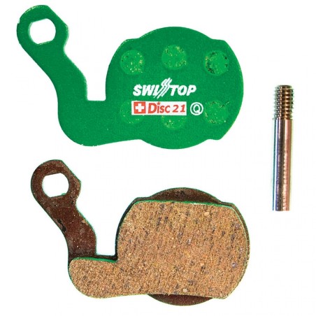 JEU DE PLAQUETTES ORGANIQUES SWISSSTOP DISC 21 - P000730021 - 7640121220661