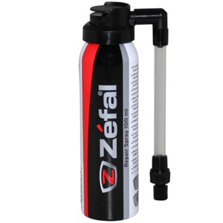 BOMBE ANTI-CREVAISON ZEFAL POUR PNEU VTT TUBELESS-TUBETYPE PRESTA-SCHRADER (100ml)