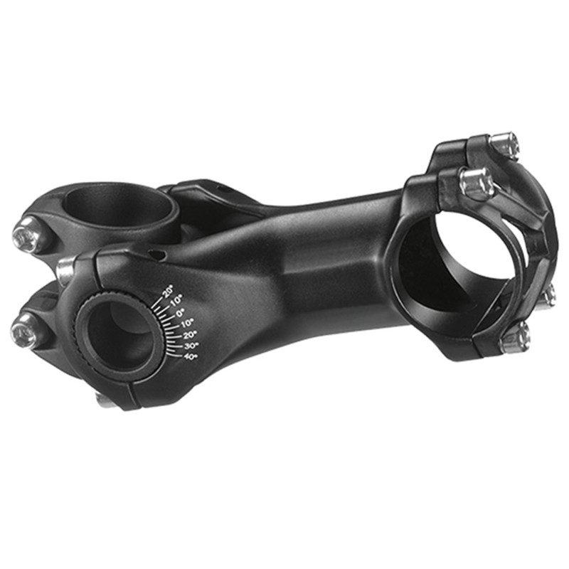 POTENCE REGLABLE AHEAD SET 1''1/8 L100 ERGOTEC SWELL R ECO ALU NOIR -20/ 40° (CINTRE 31.8)