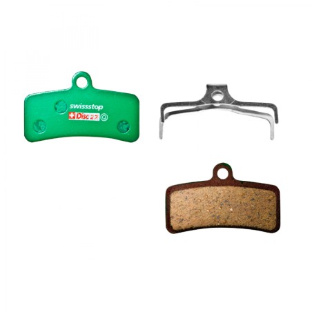 Plaquette de frein vtt Shimano xtr m9120  xt m8120-m8020 slx m7120 saint m820-m640-810, trp, tektro (swissstop organic - disc