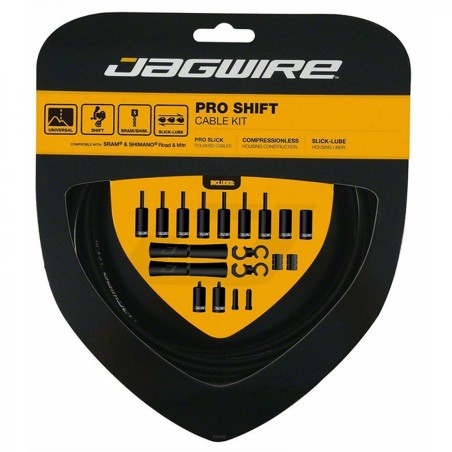 K.CÂBLES/GAINES DÉR.ARRIÈRE JAGWIRE PRO AV./AR.P/SR/SHI NR - PCK500 - 4715910039823