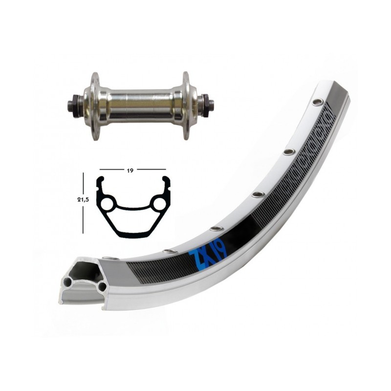 R.AVA.28x1.75 WINORA EXAL ZX 19 36 TR.BLO.RA.100mm ARG.MAT - 2149978100 - 4032191723686