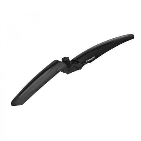 GARDE BOUE VTT AV 26''-27.5"-29" POLISPORT CROSS MUD-PRO NOIR DOUBLE FINITION MAT-BRILLANT REGLABLE POUR FOURCHE TELESCOPIQUE