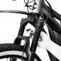 GARDE BOUE VTT AV 26''-27.5"-29" POLISPORT CROSS MUD-PRO NOIR DOUBLE FINITION MAT-BRILLANT REGLABLE POUR FOURCHE TELESCOPIQUE