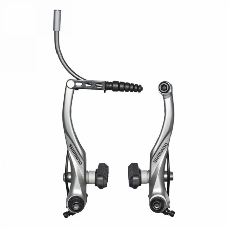 ETRIER FREIN VTT V-BRAKE SHIMANO ALIVIO ARGENT AVANT