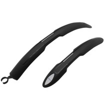 GARDE BOUE VTT AV AR 26" POLISPORT COLORADO NOIR POUR V-BRAKE LARGEUR 60mm (PAIRE)