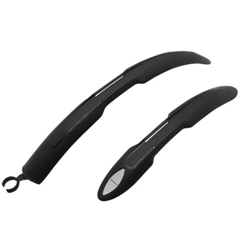 GARDE BOUE VTT AV AR 26" POLISPORT COLORADO NOIR POUR V-BRAKE LARGEUR 60mm (PAIRE)