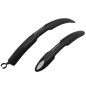 GARDE BOUE VTT AV AR 26" POLISPORT COLORADO NOIR POUR V-BRAKE LARGEUR 60mm (PAIRE)