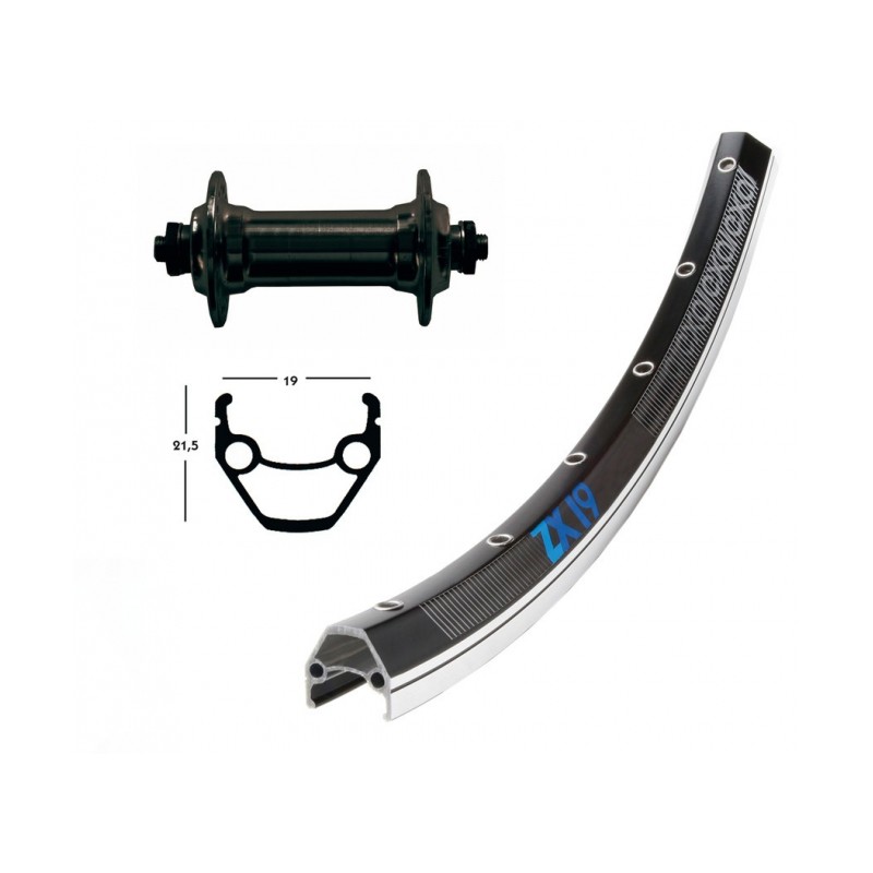 R.AVA.28x1.75 WINORA EXAL ZX 19 36 TR.BLO.RA.100mm NR/ARG - 2149979100 - 4032191779904