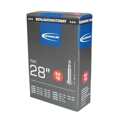 CHAMBRE À AIR SCHWALBE 28x3/4-1 1/8 VALVE PRESTA 40 mm