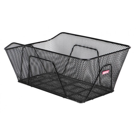 PANIER ARRIÈRE UNIX ROSANO MAILLE ÉTROITE 50x30x20 cm NOIR - 0343S - 4018861012984