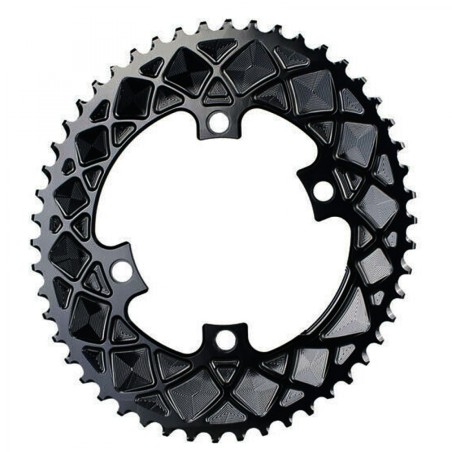 PLATEAU AB.BLACK OV.52D 110 BCD 4 BR.ASYM.SH.2x9-11V ALU NR - ROV52/4BK - 5110846001613