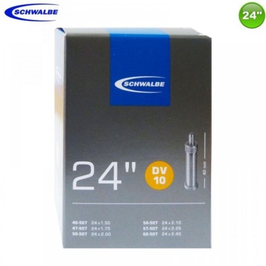 CHAMBRE A AIR SCHWALBE 24x1.75-2.35 VALVE DUNLOP