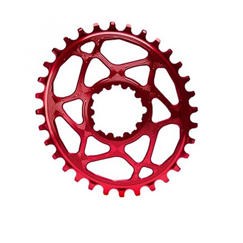 PLATEAU AB.BLACK OVAL 36D DIRECT MOUNT SHIMANO XTR ALU ROUGE - SHDMOV36RD - 5110846004294