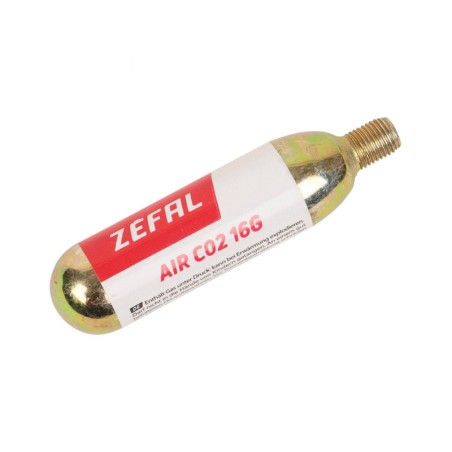 CARTOUCHE CO2 FILETE ZEFAL 16g (BOITE PRESENTOIR DE 20)