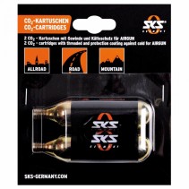 BLISTER 2 CARTOUCHES AIR CO2 16 g SKS AIRGUN - 10005 - 4002556121518